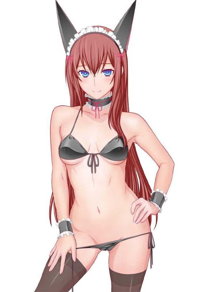 เป็นเพราะชุดอย่างเดียวเหรอ + เรื่องสั้นพิเศษ [Wagamama Dou (Syowmaru NIO)] Makise Kurisu Maid Bikini de Namahame Sex Chitsunai Shasei (Steins Gate)