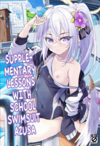 บทเรียนเสริมกับอาซึสะ (C102) [Part K (Hitsujibane Shinobu)] Sukumizu Azusa to Hoshuu Jugyou Supplementary Lessons with School Swimsuit Azusa (Blue Archive)