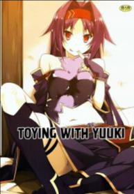 ความลับใต้ร่มผ้า (C91) [Angyadow (Shikei)] Yuuki Ijiri Toying with Yuuki (Sword Art Online)